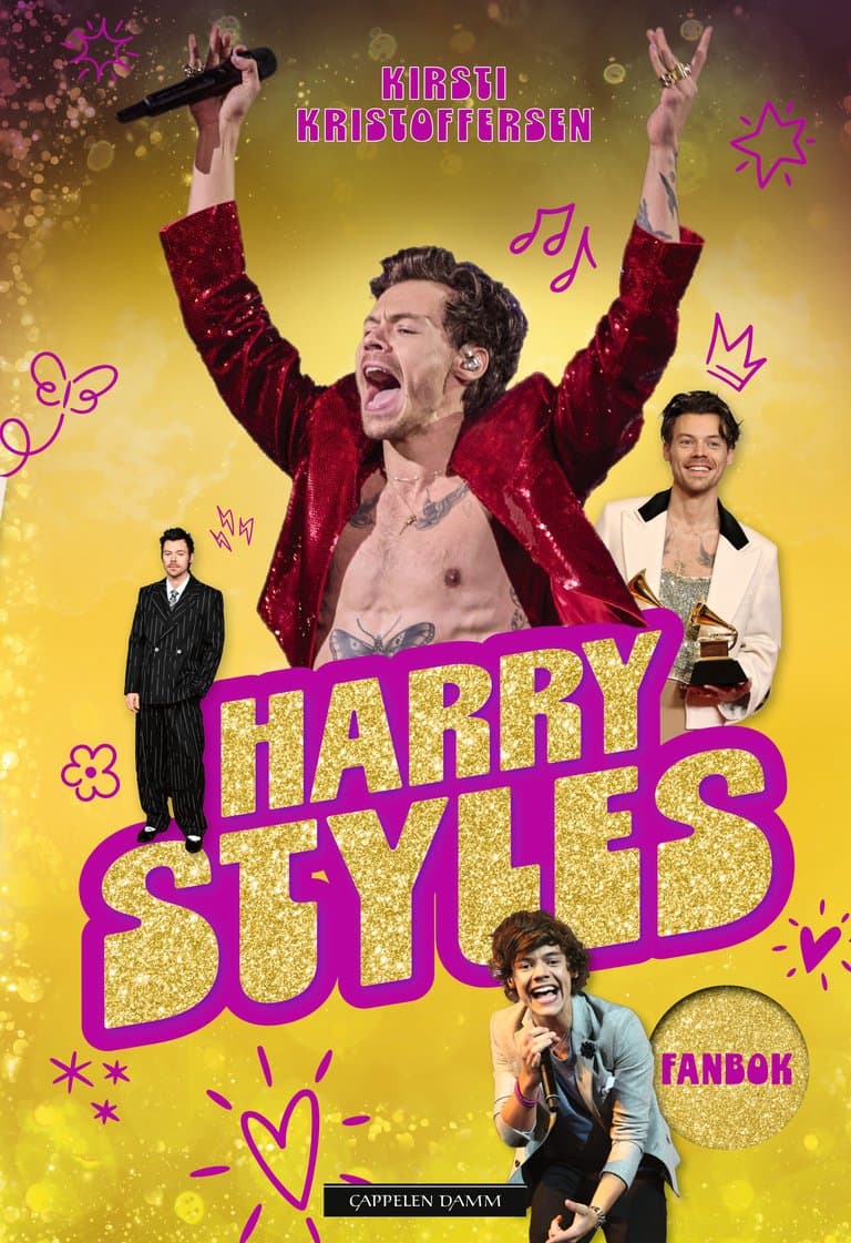 Omslag Harry Styles av Kirsti Kristoffersen (Innbundet)