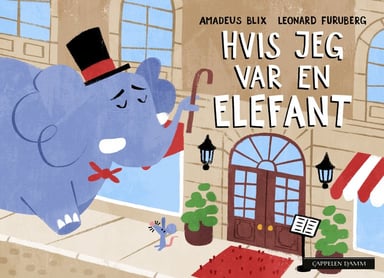 Omslag av "Hvis jeg var en elefant"