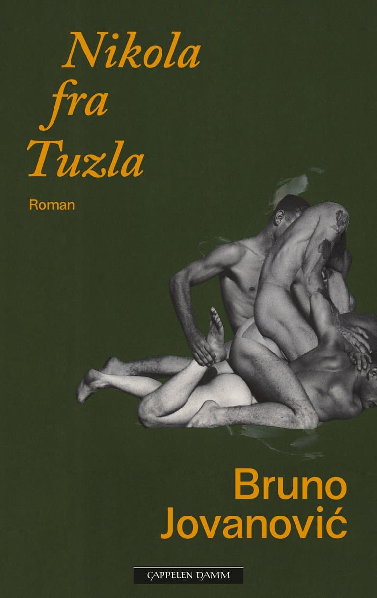 Omslag Nikola fra Tuzla av Bruno Jovanovic (Innbundet)